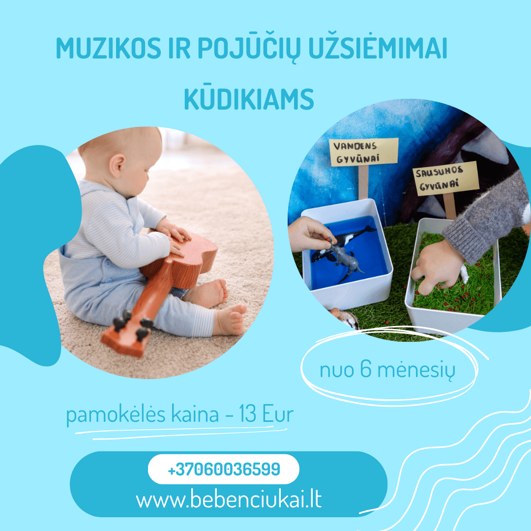 Laukiame kūdikių su tėveliais!