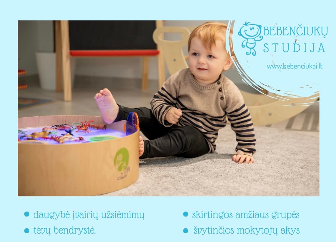 Kviečiame prisijungti prie Bebenčiukų studijos!